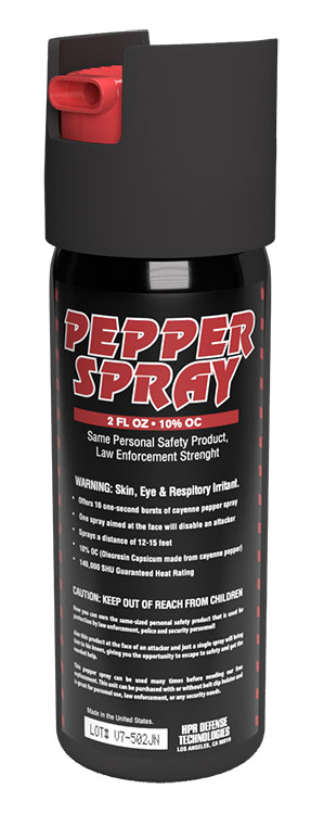 Pepper Spray - Black - 2 oz