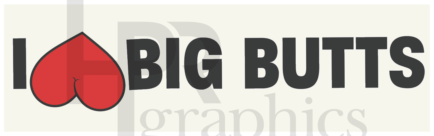 Butts Bumper Sticker