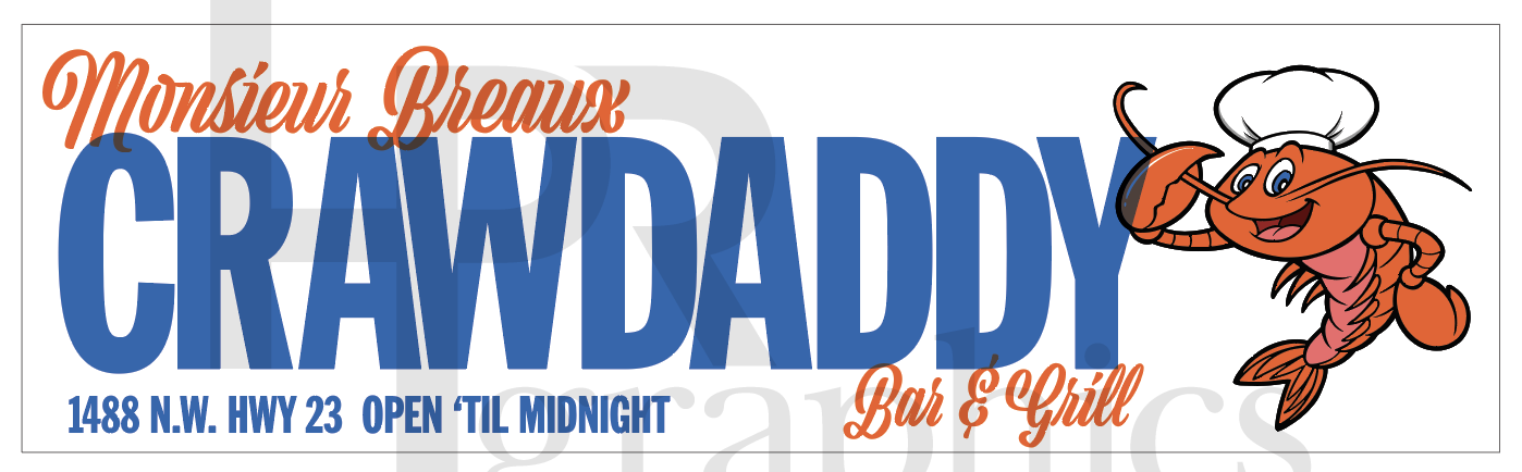 Crawdaddy Bumper Sticker