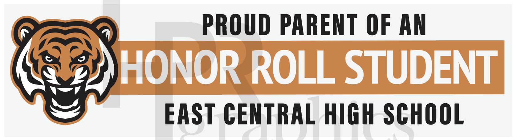 Honor Roll Bumper Sticker