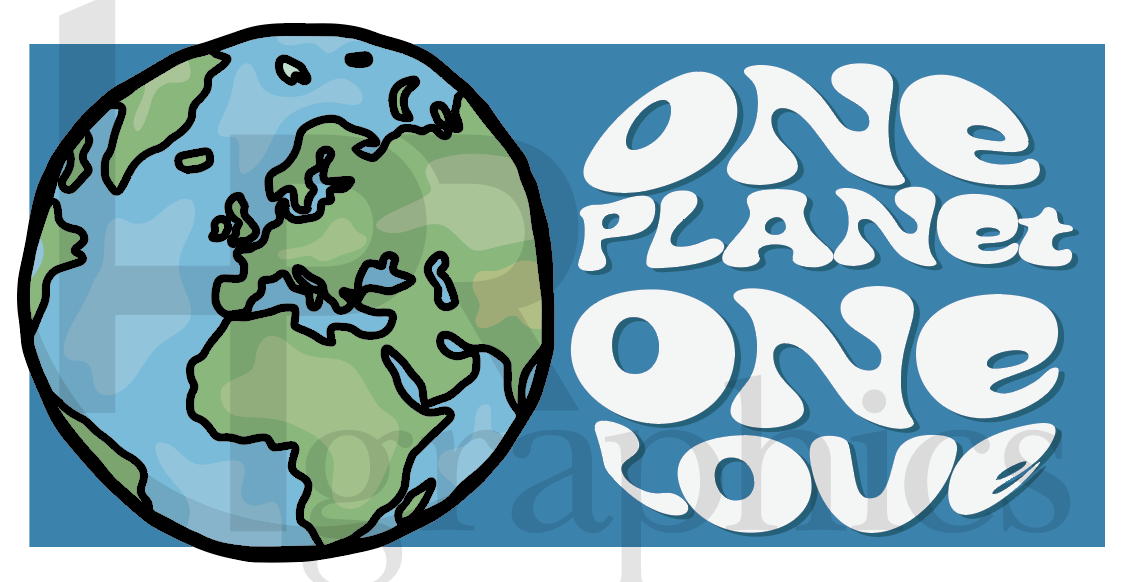 One Planet Bumper Sticker