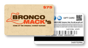 Gift Card - Bronco Mack's