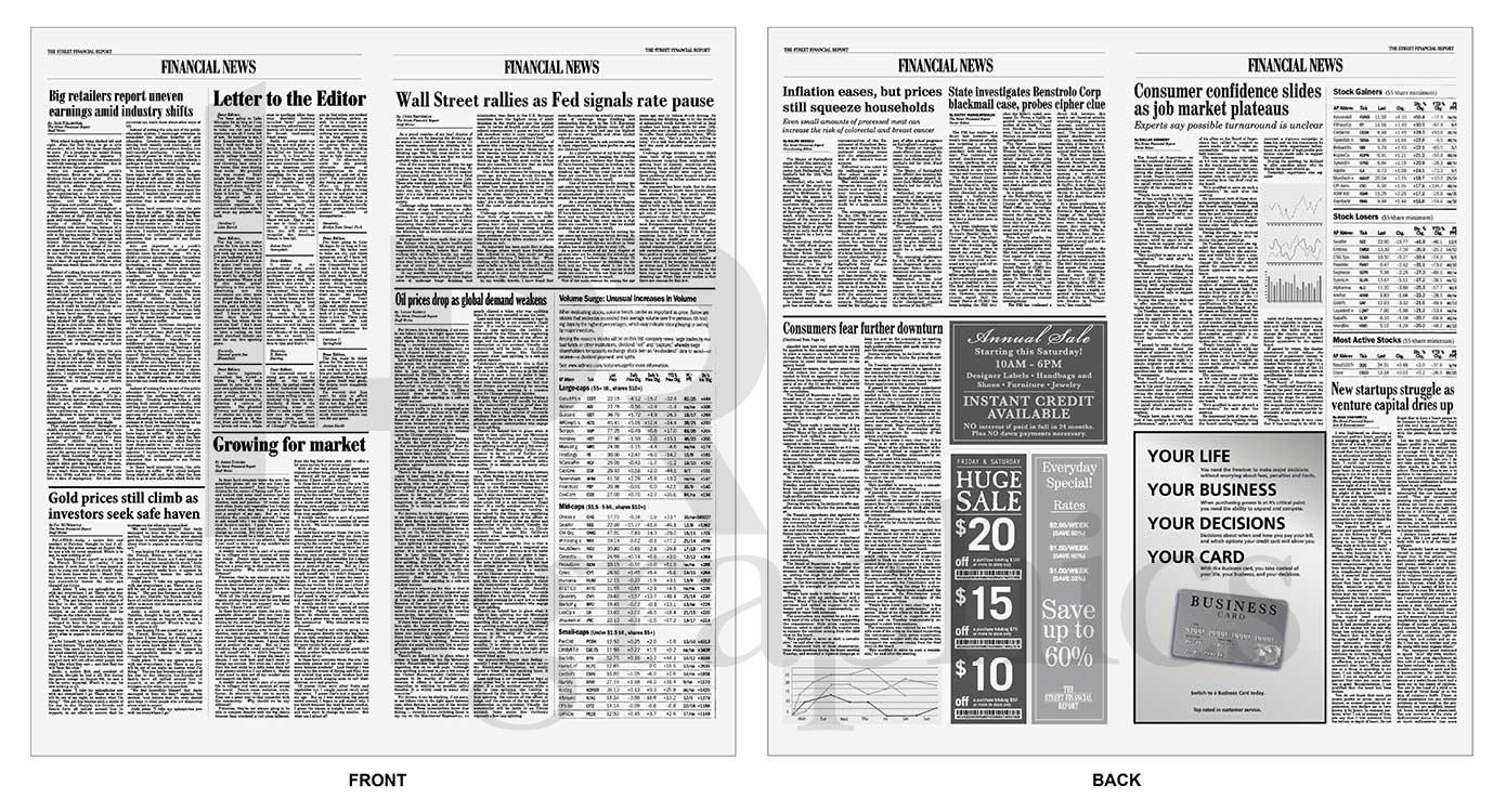 Interior Spreads - Street Financial Report - 2