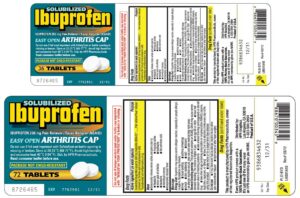 Ibuprofen - Tablets - White