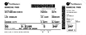 Boarding Pass 07